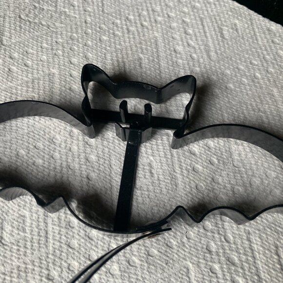 HALLOWEEN - 3pc lot Williams Sonoma Pancake Cookie Molds Pumpkin Bat HAUNTED HOU - Picture 5 of 7